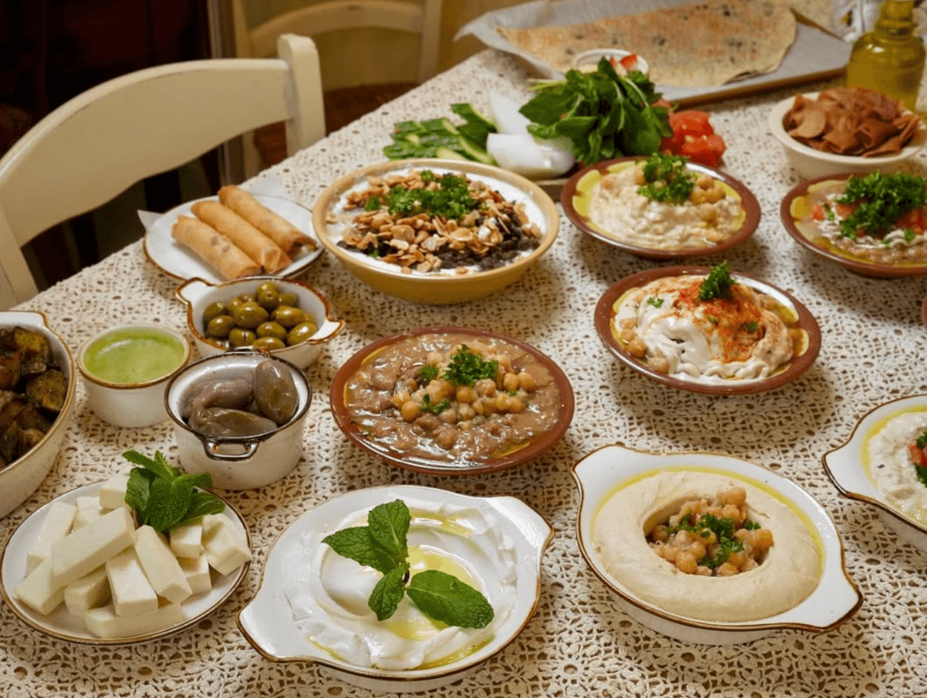 Lebanese Breakfast Dishes